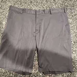 Nike Golf Dri-Fit Shorts Mens Size 40 Gray Standard Fit